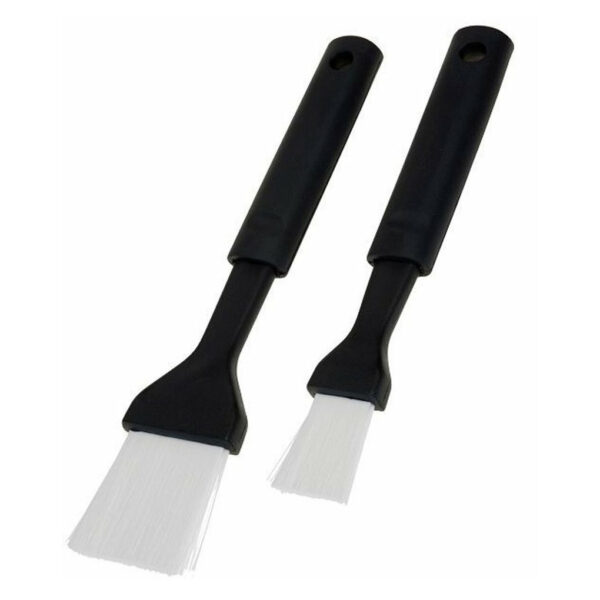 La Cucina Bakkwasten/Barbecue invetkwasten - Set van 2x - marinade kwasten