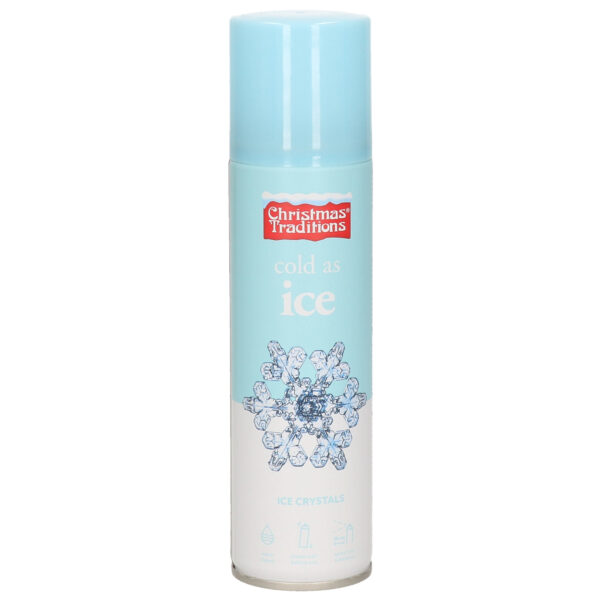 Christmas Traditions Ijsbloemen spray - 150 ml - ijs - sneeuwspray