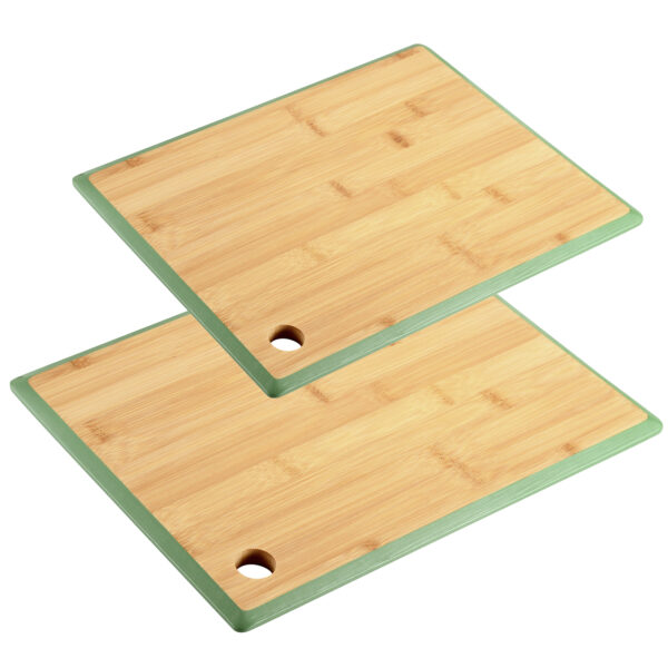 Kesper Keuken snijplanken voordeelset - 40 x 30 en 27 x 19 cm
