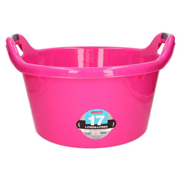 Plastic Forte Afwasbak - 15L - roze - 42 x 40 x 25 cm -