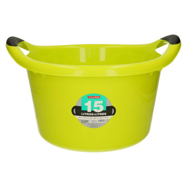 Plastic Forte Afwasbak - 15L - groen - 42 x 40 x 25 cm -
