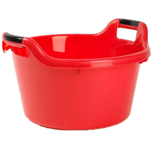 Plastic Forte Afwasbak - 2x - 15L - rood - 42 x 40 x 25 cm -