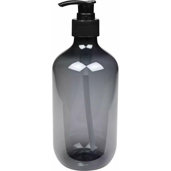 Benson Zeepdispenser - blauwgrijs - 500 ml - zeeppompje - D7 x H19 cm -
