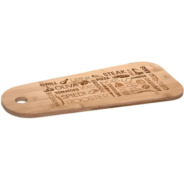 Secret de Gourmet Serveerplank - bamboe - tapas - 45 x 19 cm - tapas -