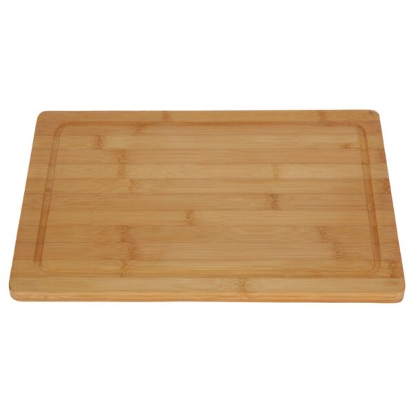 Bamboe houten snijplank 37 x 25 x 2 cm - Snijplanken/serveerplanken/broodplanken van hout