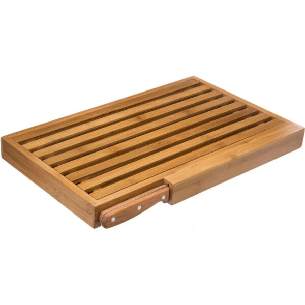 5Five Brood snijplank - met kruimel opvangbak - 44 x 27 cm -