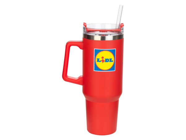 Dubbelwandige Lidl beker (Rood)